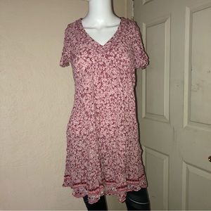 Knox Rose pink Dress with short sleeve